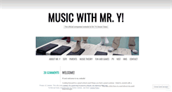 Desktop Screenshot of musicwithmry.com