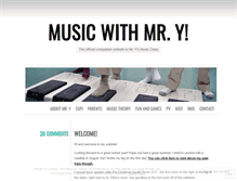 Tablet Screenshot of musicwithmry.com